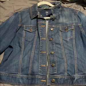 Gap Dark Wash Denim/Jean Jacket - Size XXL